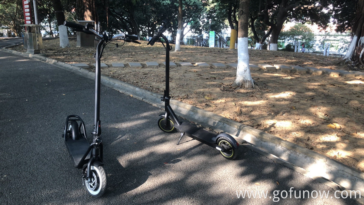 G-FUN foldable skoter weped battery wheel skoter motorized scooter